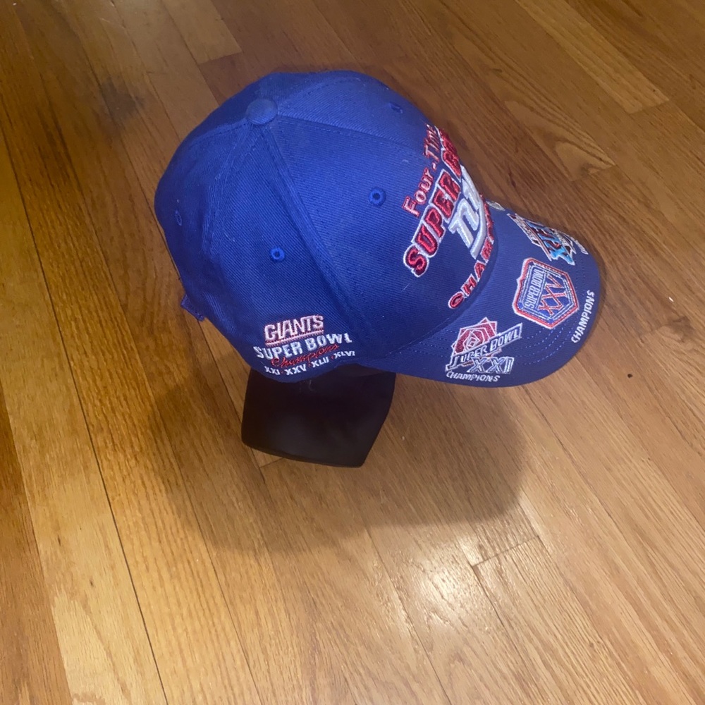 Vintage New York giants hat blue white and red